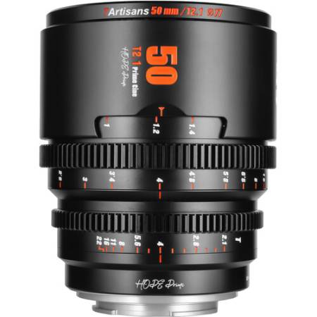 7Artisans HOPE Prime 50mm T2.1 Super35/APS-C - obiektyw stałoogniskowy